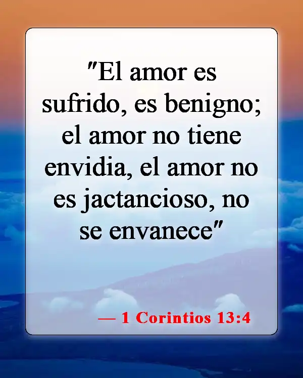 Versículos de la Biblia sobre someterse a tu esposo (1 Corintios 13:4)