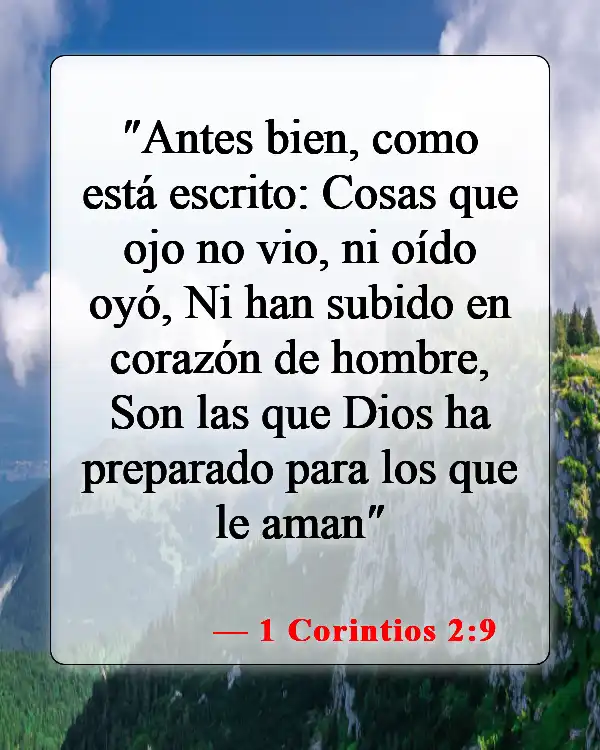 Versículos bíblicos sobre amar a Dios (1 Corintios 2:9)