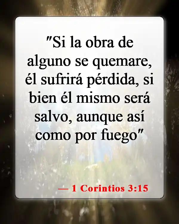Versículos de la Biblia sobre ningún otro fundamento (1 Corintios 3:15)