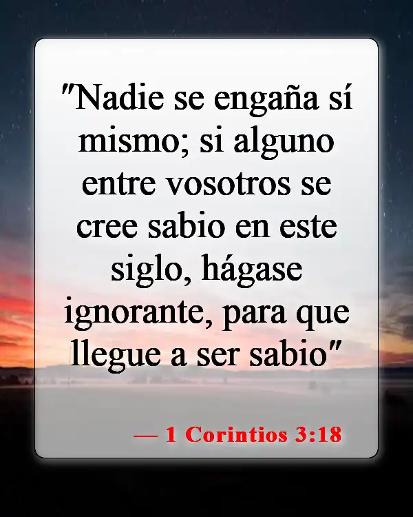Versículos de la Biblia sobre ningún otro fundamento (1 Corintios 3:18)