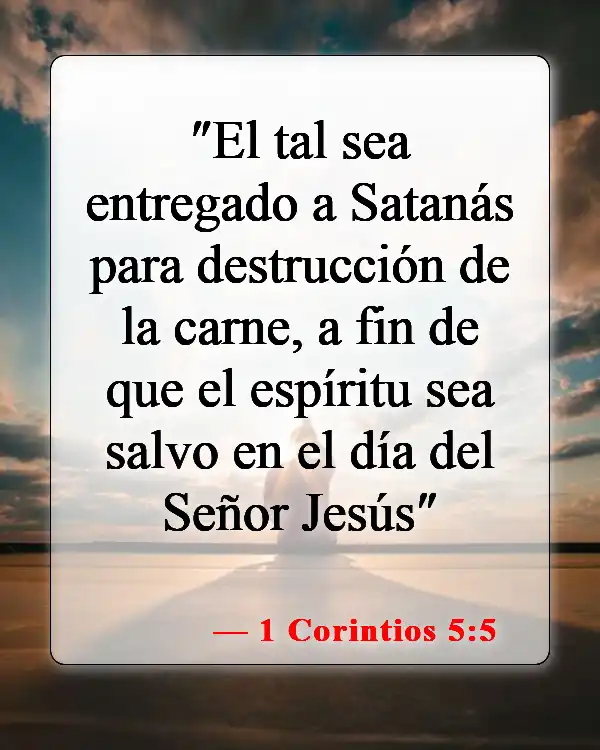 Versículos bíblicos sobre atar y desatar (1 Corintios 5:5)