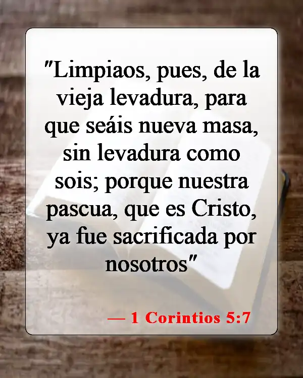 Versículos de la Biblia sobre sacrificios (1 Corintios 5:7)