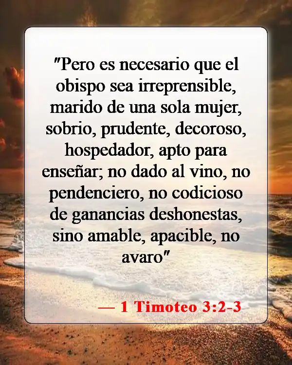 Versículos de la Biblia sobre esposos abusivos (1 Timoteo 3:2-3)