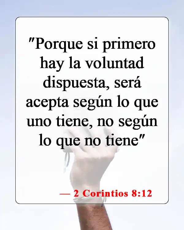 Versículos bíblicos sobre actos de bondad (2 Corintios 8:12)