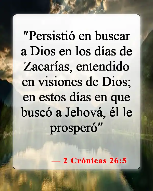 Versículos bíblicos sobre líderes espirituales (2 Crónicas 26:5)