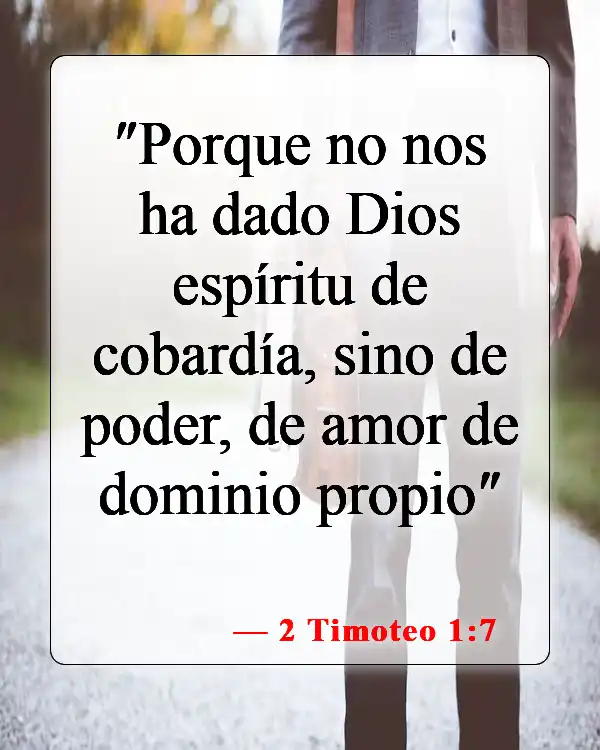 Versículos bíblicos sobre amar a Dios (2 Timoteo 1:7)