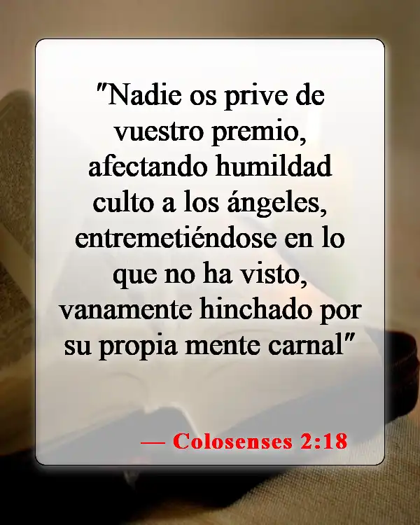 Versículos de la Biblia sobre las recompensas en el cielo (Colosenses 2:18)