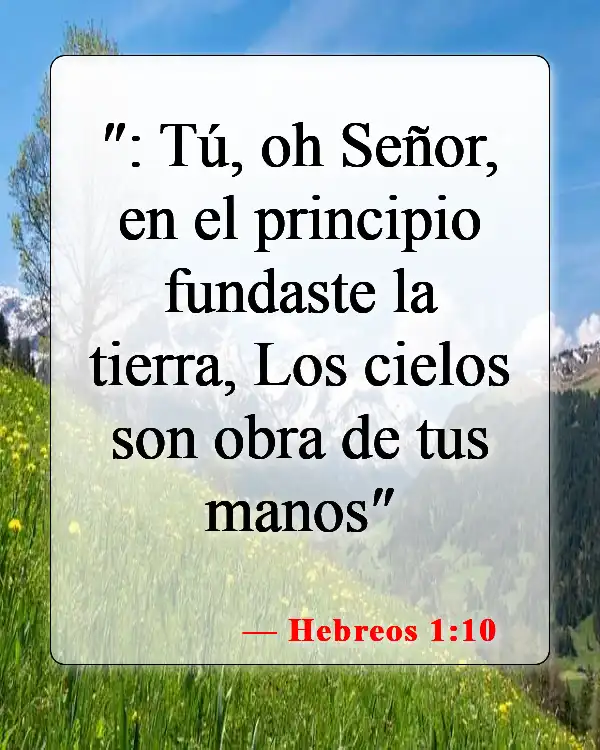 Versículos de la Biblia sobre que Jesús es Dios (Hebreos 1:10)