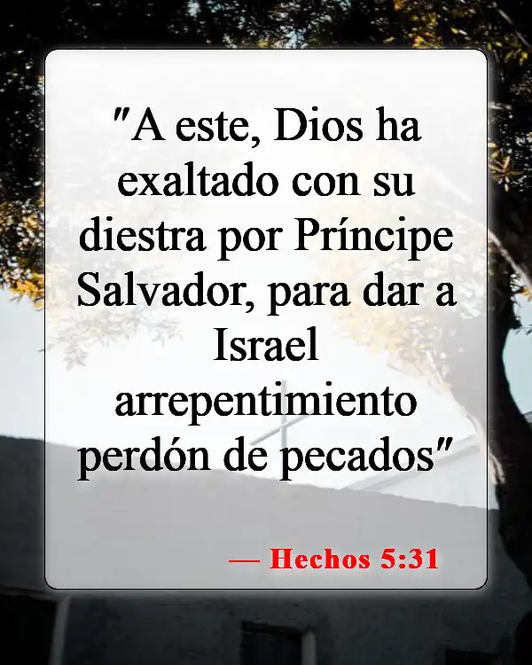 Versículos de la Biblia sobre la mano derecha de Dios (Hechos 5:31)