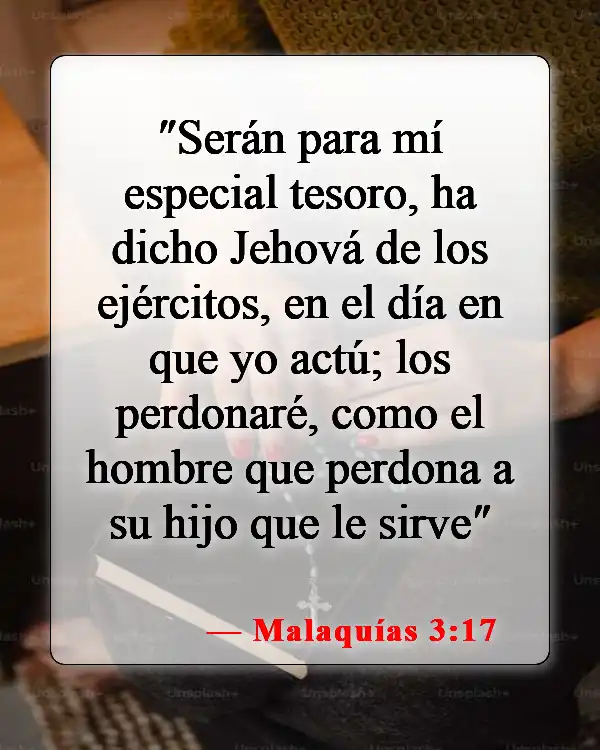 Versículos bíblicos sobre los elegidos (Malaquías 3:17)