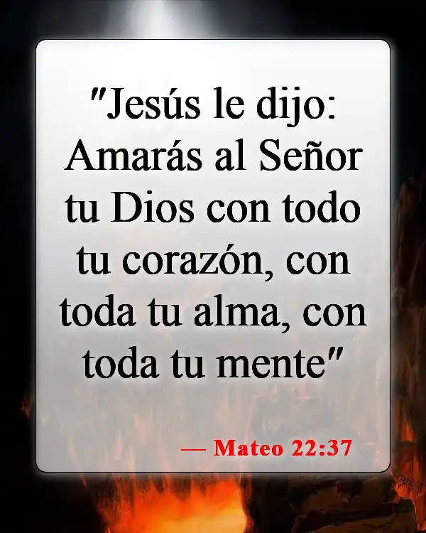 Versículos de la Biblia sobre la renovación de la mente (Mateo 22:37)