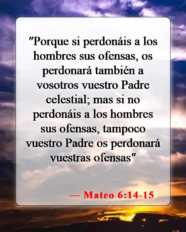 Versículos bíblicos sobre "Enójate, pero no peques" (Mateo 6:14-15)