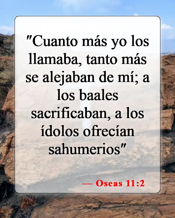 Versículos de la Biblia sobre Baal (Oseas 11:2)