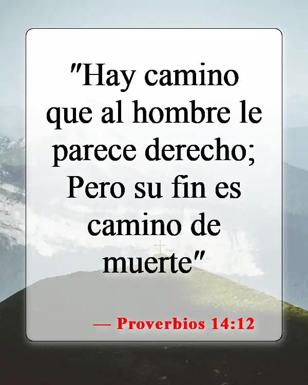 Versículos de la Biblia sobre los malos hábitos (Proverbios 14:12)