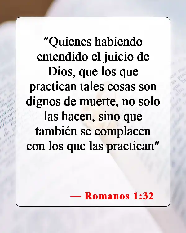 Versículos de la Biblia sobre el asesinato (Romanos 1:32)