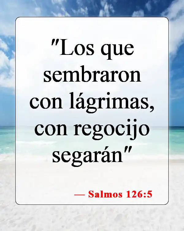Versículos de la Biblia sobre la felicidad (Salmos 126:5)