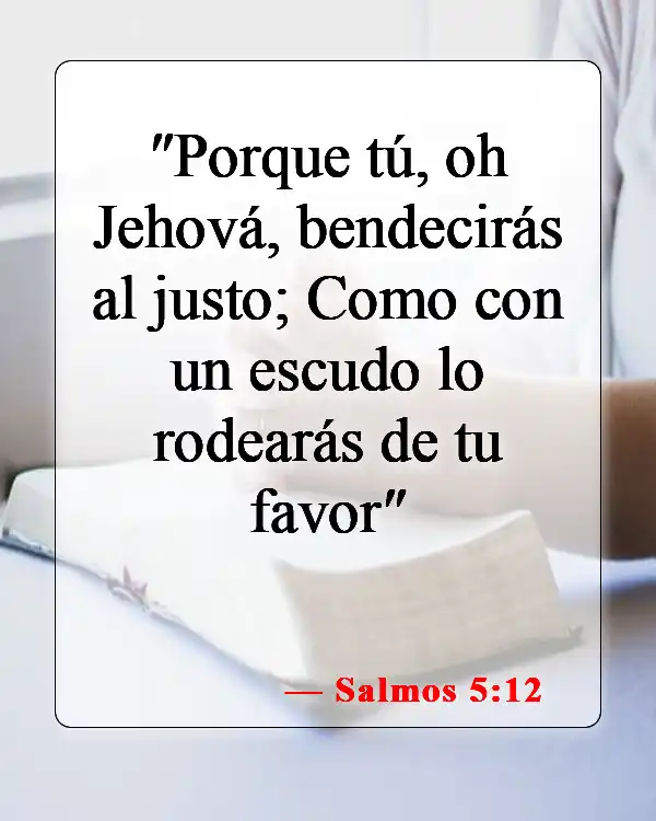 Versículos bíblicos sobre bendecir a alguien (Salmos 5:12)