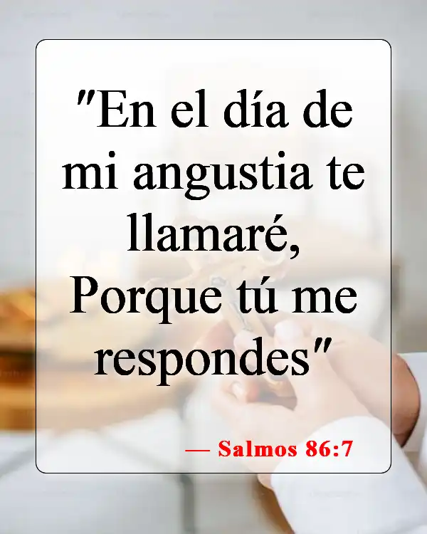 Versículos de la Biblia sobre pedir ayuda (Salmos 86:7)