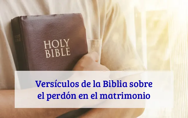 Versículos de la Biblia sobre el perdón en el matrimonio