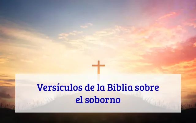 Versículos de la Biblia sobre el soborno